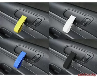 Rennline RS Style Door Pulls Volkswagen MK4 Golf | Jetta 1997-2007 - DH19      BLK.BLK